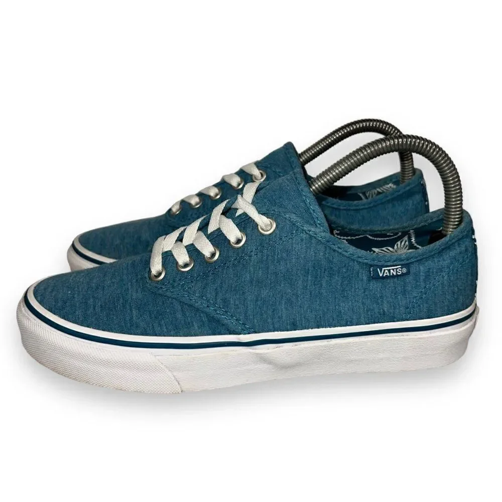 Vans Camden Skate Sneakers Heather Blue / White‎ Women's 8